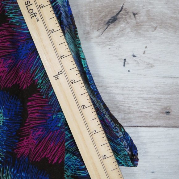 Scott* Women's V-Neck Tie Dolman‎ Sleeves Elastic Waist Blouse~ Size Small - Picture 14 of 14